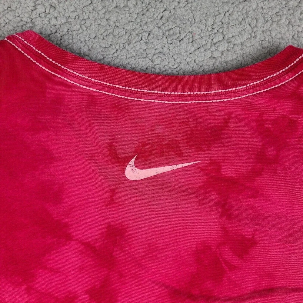 Nike Running T-Shirt Girls XL Pink‎ Tie Dye Slim Fit Olympic 2012 Eugene OR